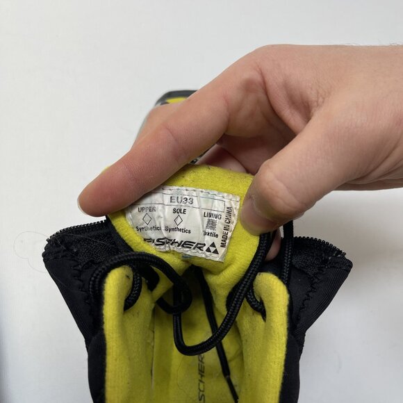 Fischer XJ Sprint Cross Country Ski Boots Junior Youth Size 33 EU SNS Profil - Picture 10 of 14